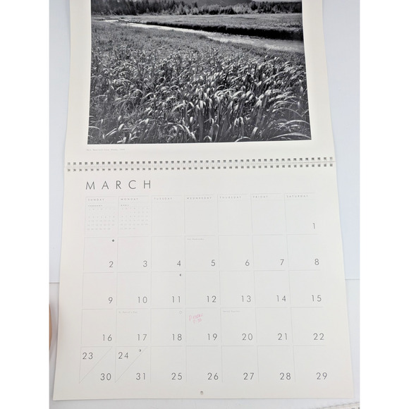 Ansel Adams 2003 & 2007 Wall Calendar Authorized Edition Photography Vintage - Picture 9 of 14